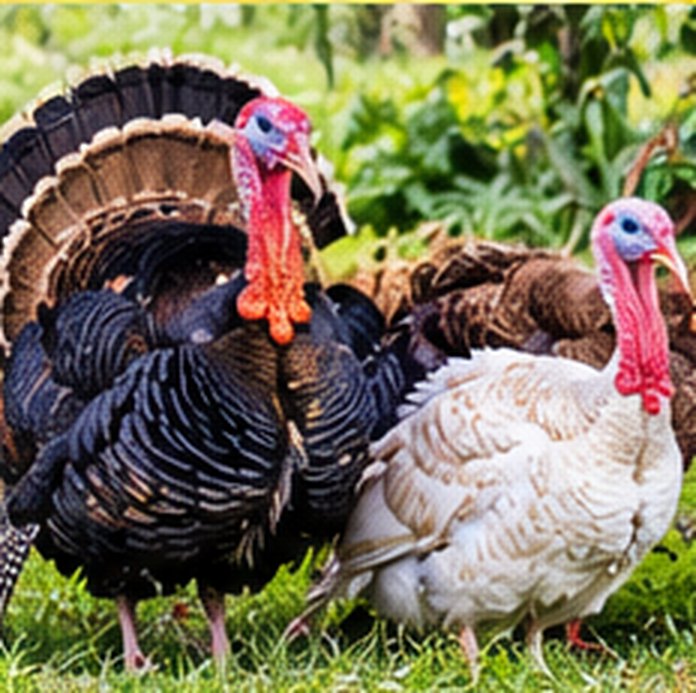 Turkeys at Vinfarm