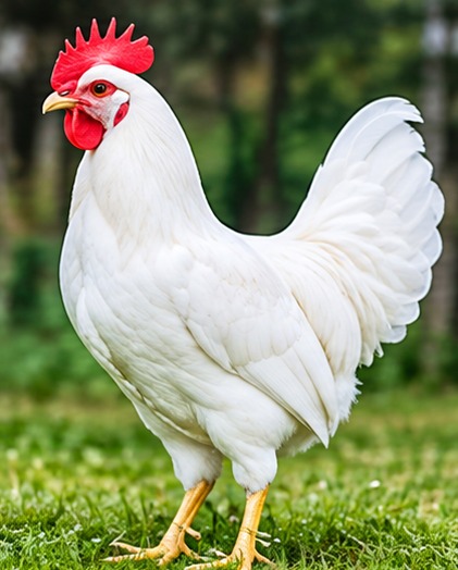 White Leghorn chicken