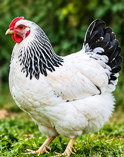 Light Sussex chicken