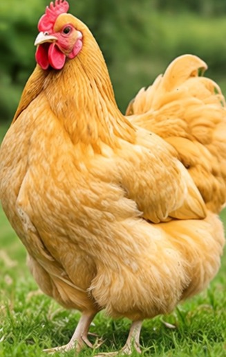 Buff Orpington chicken
