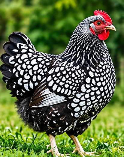 Wyandotte chicken