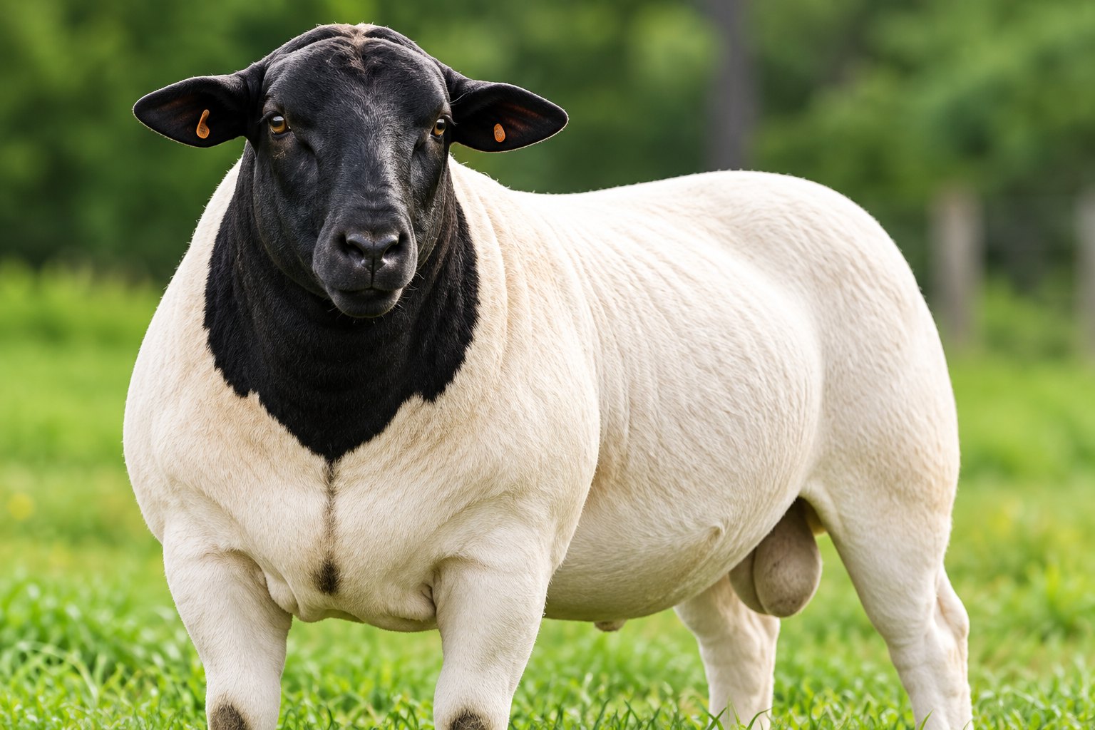 Dorper ram